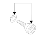 392111LA0C - Suspension: Outer Joint for Nissan Image image