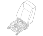 871555SA2C - Body: Seat Assembly for Nissan Image image