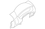 682409BA0A - : Cluster Lid for Nissan Image