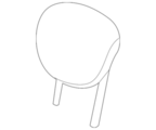 864303VM1A - Body: Headrest for Nissan Image image