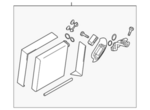 27280JN30B - HVAC: Evaporator Assembly for Nissan Image image