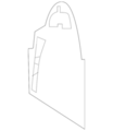 849556FR0D - Body: Lower Quarter Trim Lid for Nissan Image image