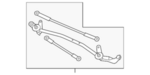 288401EA0A - Body: Wiper Linkage for Nissan Image image