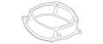 281679N10A - Body: Front Dr Speaker Mount Bracket for Nissan Image image