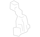 873071LB1B - Body: Recline Cover for Nissan Image image