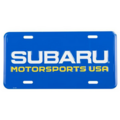 647492 - : SMSUSA Blue License Plate for Subaru Image