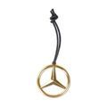 153386900 - : Mer Mb Star 3D Molded Ornament Gold for Mercedes-Benz Image