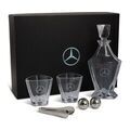 155202500 - : Mer Arellano 4pc Decanter Gift Set Clear for Mercedes-Benz Image