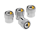 66472003 - : Valve Stem Caps - Smart Logo, Chrome for Mercedes-Benz Image