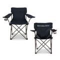 153168700 - : Mer Camp Chair Navy Blue for Mercedes-Benz Image