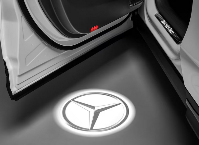 2478207403 - Exterior: Led Logo Projector, Mercedes Star for Mercedes-Benz Image