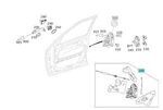 1647201635 - : Door Lock - Right for Mercedes-Benz Image