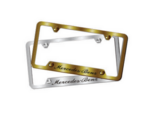 Q6670163 - : ​Mercedes-Benz Schreibschrift Logo ​Laser Etched License Plate Frame - Brushed Stainless Steel for Mercedes-Benz Image