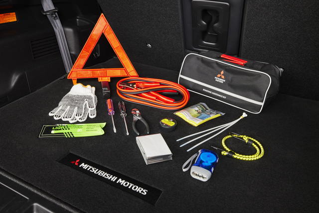 MZ315323 - : Roadside Assistance Kit for Mitsubishi: Eclipse Cross, Outlander, Outlander PHEV, Outlander Sport Image