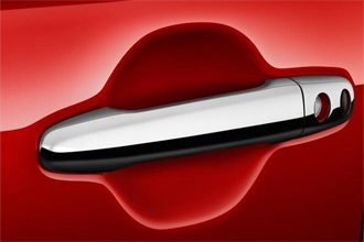 MZ576227EX - Exterior: Door Handle Covers, Models W/ Fast Key for Mitsubishi: Lancer, Outlander, Outlander PHEV, Outlander Sport Image