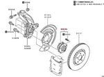 3885A066 - : Hub Assembly for Mitsubishi Image