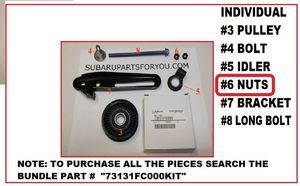                                     NUT for AC Bolt [ ITEM 6 ONLY ] SOLD INDIVIDUALLY ...TWO MAY BE NEEDED
                                