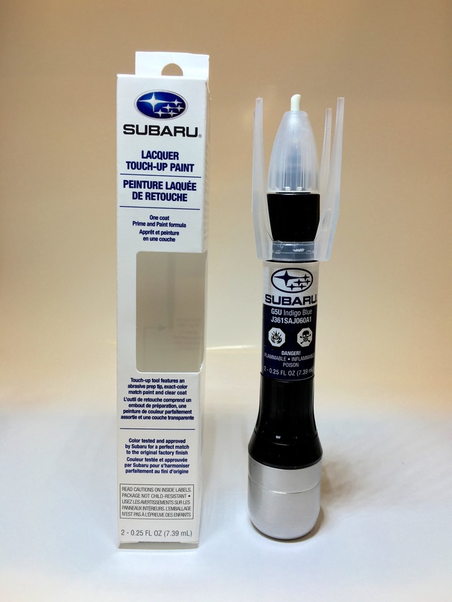 画材 Indigo Genuine Touch Up Paint Indigo Blue Code G 5 U J361SAJ060A1 | Subaru Parts