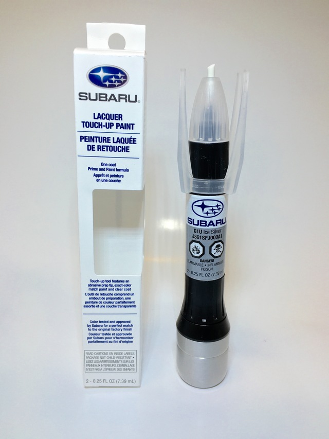 thumbnail image 2 of Genuine Subaru OEM Touch Up Paint Pen – Crystal White Silica (K1X) – 1/2 Oz, Part J361SAL000A1 2 of 4