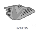 J5010FS332 - : Cargo Tray Rear ,Forester Gray for Subaru Image