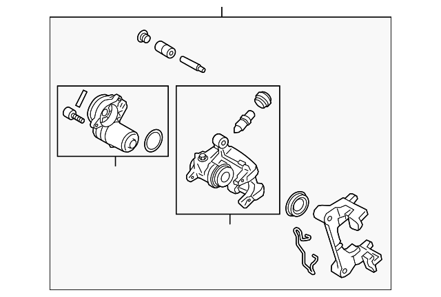 26692AG062 - Brakes: Caliper Assembly for Subaru Image