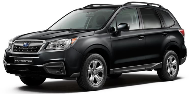 SOA801P001V2 - Exterior: DOOR EDGE GUARD KIT CRYSTAL BLACK SILICA / FORESTER for Subaru Image