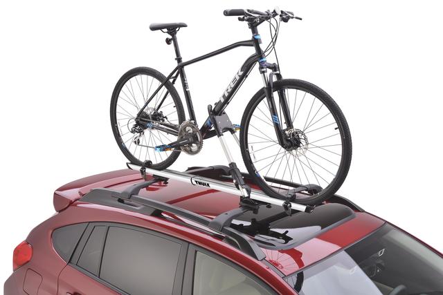 Bike Carrier-Roof Crossbars Required Clamps Included
