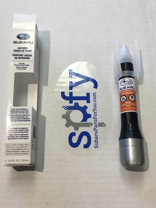 Touch Up Paint Sunshine Orange Pearl Code S S 2 J361SFL020A1