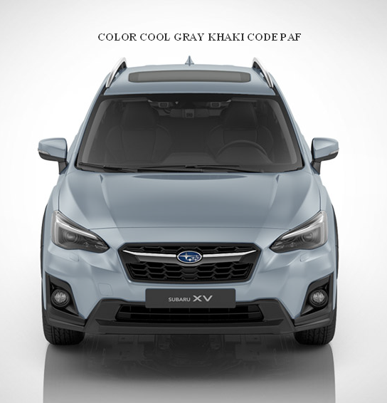 J101SFL502M2 - Exterior: BODY SIDE MOLDING KIT COLORED / COOL GREY KHAKI / SET OF FOUR for Subaru Image
