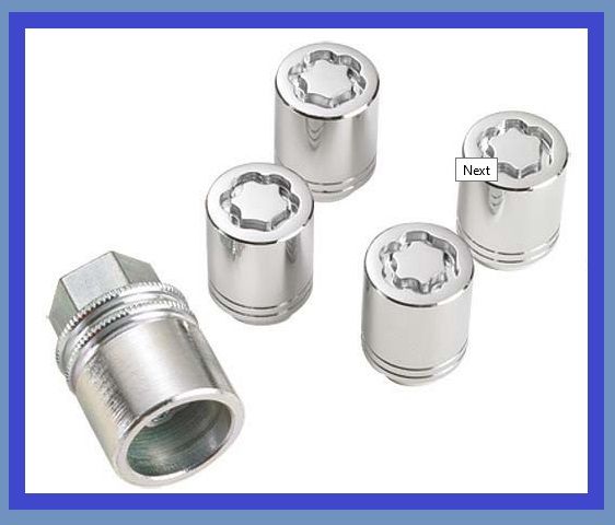 B321SFL001 - : Wheel Lock Kit - Alloy Wheels for Subaru Image