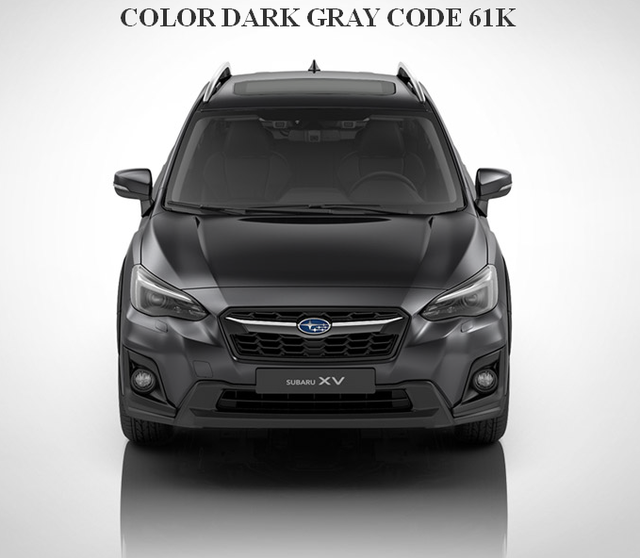 J101SFL502EN - Exterior: BODY SIDE MOLDING KIT COLORED / DARK GREY METALLIC / SET OF FOUR [ 2018-19 XV Cross Trek OR Impreza  ] for Subaru Image