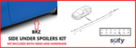 E2610CA010 - : SIDE UNDER SPOILERS KIT for B R Z / w STI Logo for Subaru Image