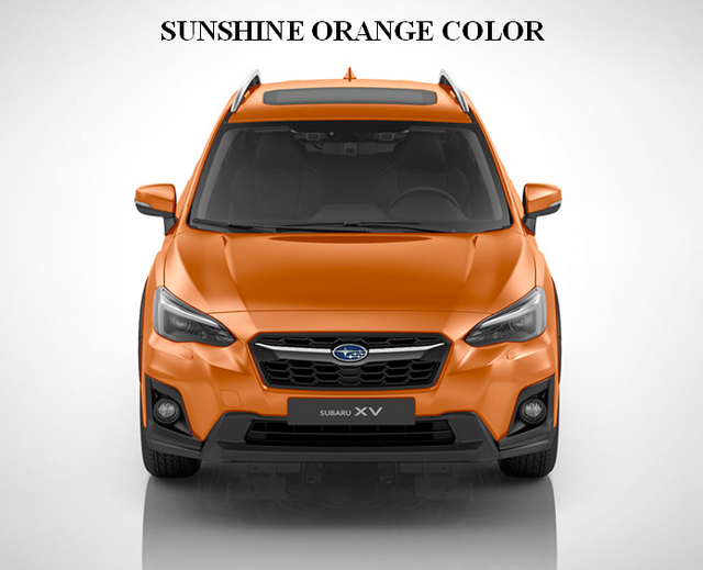 J101SFL502Q3 - Exterior: BODY SIDE MOLDING KIT COLORED / SUNSHINE ORANGE / SET OF FOUR for Subaru Image