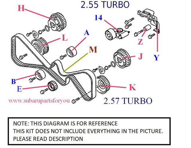 SUBARU☆TA 2 Genuine Lateral Link Rear Inner Toe Bolt Kits For Subaru