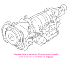 31000AF500R1 - : Remanufactured Transmission Assembly / VIN Required for Subaru Image