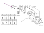 26534AA000 - : Connector for Brake Pipe [ Two-way ] for Subaru Image