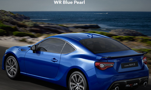 E7218CA000E4 - Exterior: Spoiler, Rear [ Prepainted World Rally Blue ] for Subaru Image