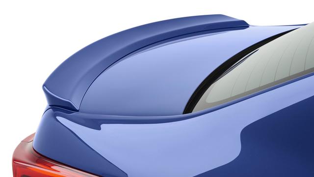 E721SFL000TR - Exterior: Trunk Spoiler Sedan 2017-19 Impreza - Ice Silver [shown in Blue] for Subaru Image