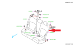 64661AL03AWM - Electrical: Outer Belt Assembly for Subaru Image