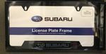 SOA342L167 - Exterior: License Plate Frame, Matte Black for Subaru Image