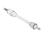 28321SA032 - : DRIVE SHAFT FRONT AXLE NON-TURBO CAR [NEW] for Subaru Image
