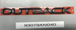93079AN040 - Body: Nameplate for Subaru Image