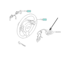 83159AJ050 - : Satellite Switch [ Item 83153] for Subaru Image