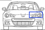 84913CA412 - : Composite Headlamp for Subaru Image