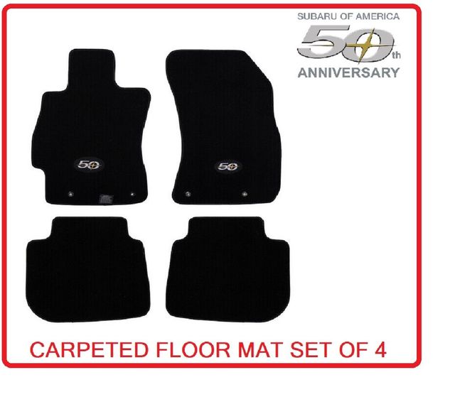 J501SFL800 - Interior: Carpeted Floor Mats - 50th Anniversary for Subaru Image