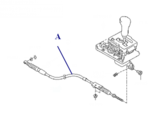 35150SA010 - : CABLE, FOR SELECT LEVER [A/T] for Subaru Image