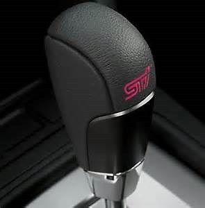 C1010SG102 - Interior: Sti Leather Shift Knob - Cvt for Subaru Image