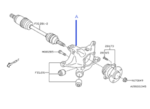 28473XC00E - : Hub Assembly for Subaru Image