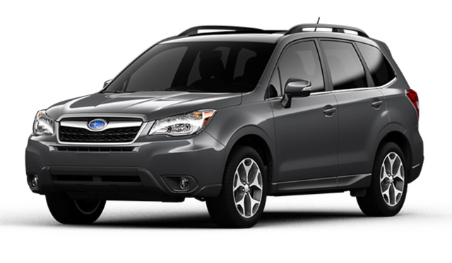 J101SSG703EN - Exterior: BODY SIDE MOLDING KIT COLORED / DARK GRAY METALLIC / SET OF FOUR for Subaru Image