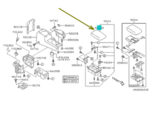 92115FJ000WJ - : Lid Assembly Center Arm, Ivory color [ non-turbo car ] for Subaru Image